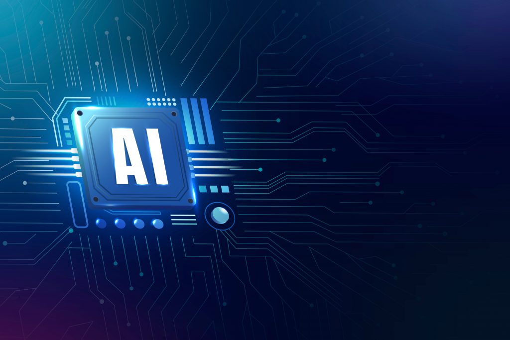 Ai Technology Microchip Background Digital Transformation Concept 1024x683